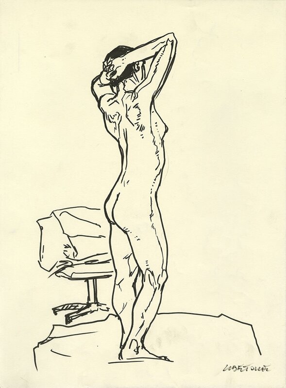 En vente - Liberatore, Dessin original 042 – 2019 - Illustration originale