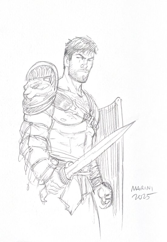 Enrico Marini Marcus - Sketch