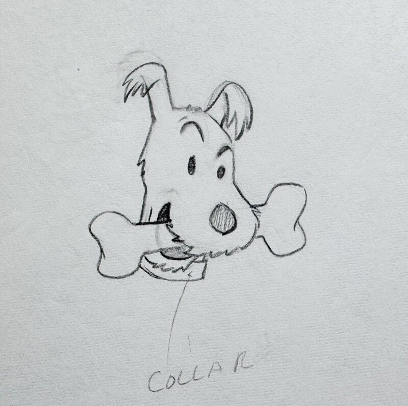 Hergé, Studios Belvision, Harmon studios, Tintin & Milou Objectif lune - Planche originale