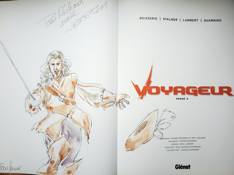Eric Lambert, VOYAGEUR   T11 PASSE 3 - Dédicace