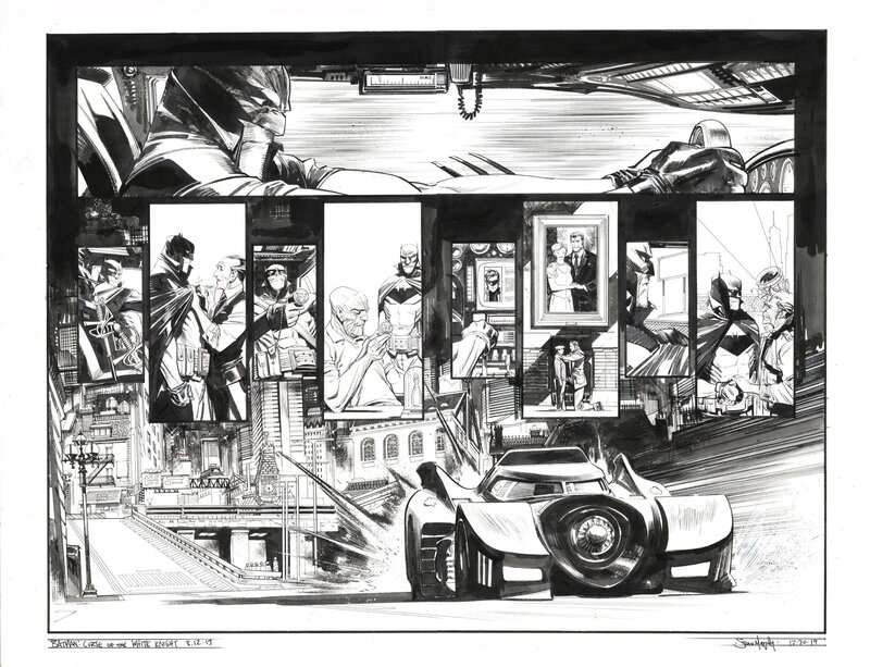 For sale - Sean Murphy, Murphy Sean, Batman: Curse of the White Knight - Original art