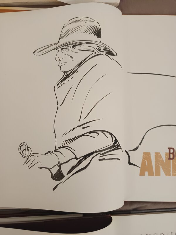 Bouncer and back by François Boucq - Sketch