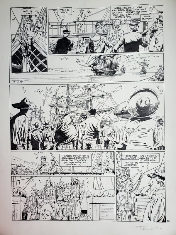 Ersel, LE ZOUAVE    T1 MOURIR D'AIMER - Comic Strip