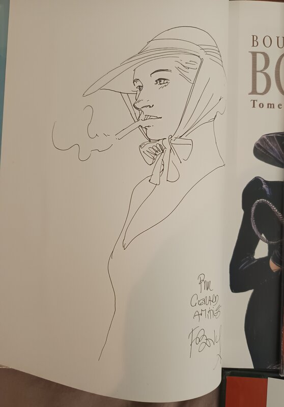 Boucq, La proie des louves ( Antoine Grant) - Sketch