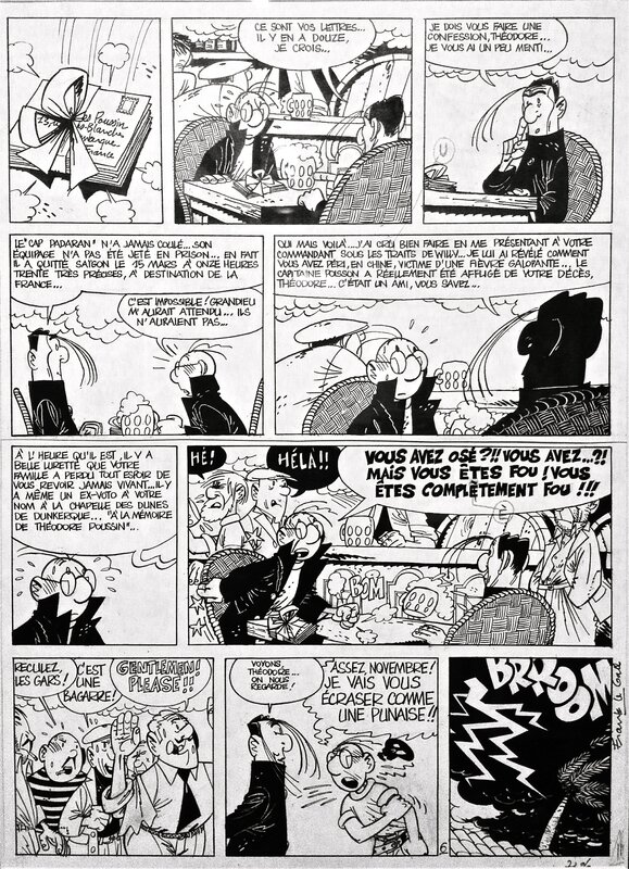Théodore Poussin - by Frank Le Gall - Comic Strip