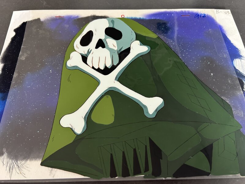 Leiji Matsumoto, Cellulo de l'Arcadia d'Albator - Original art