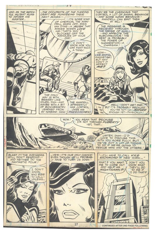 Herb Trimpe, Mike Esposito, Defenders #79, page 27 - Œuvre originale