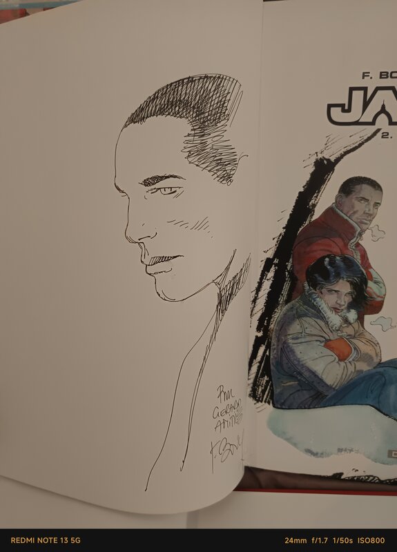 François Boucq, weekend à davos ( Vince/ thrias) - Dédicace François Boucq, weekend à davos ( Vince/ thrias) - Dédicace