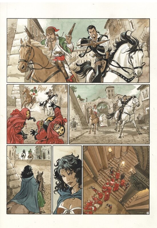 For sale - Enrico Marini, Stephen Desberg, 2002 - le Scorpion : la Croix de Pierre - Comic Strip For sale - Enrico Marini, Stephen Desberg, 2002 - le Scorpion : la Croix de Pierre - Comic Strip