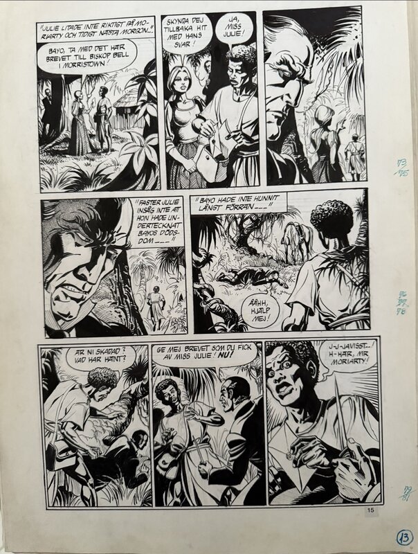 The Phantom by César Spadari - Comic Strip