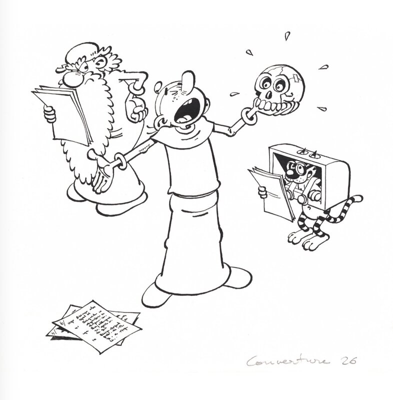 Turk, Bob De Groot, Léonard - Génie or not génie ? - T26 - Original Cover