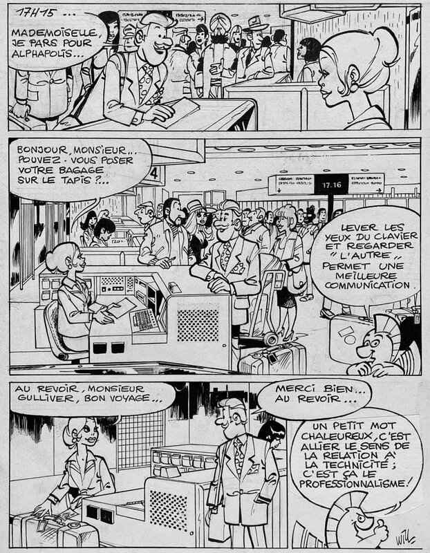 For sale - Will, 1985 - le Voyage de Mr Gulliver : Page 11 - Comic Strip
