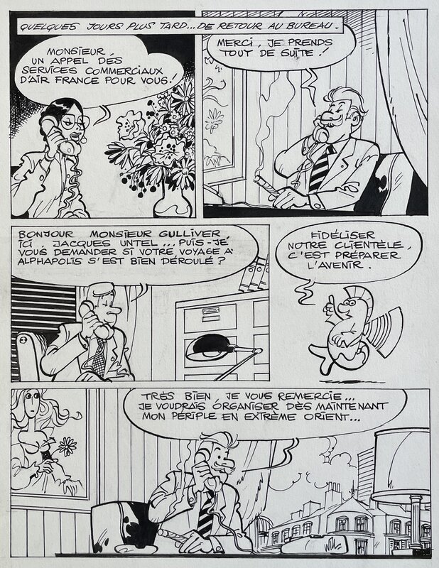 For sale - Will, 1985 - le Voyage de Mr Gulliver : Page 17 - Comic Strip