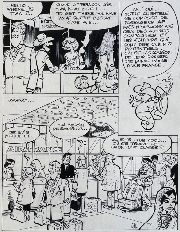 For sale - Will, 1985 - le Voyage de Mr Gulliver : Page 9 - Comic Strip