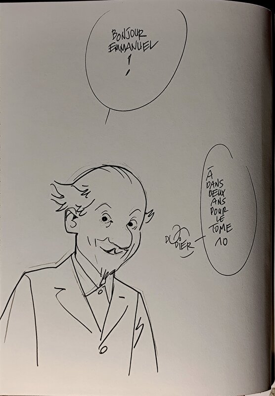 Alain Dodier, Jérôme k Jérôme Bloche Intégrale tome 5 2024Nov16 - Sketch