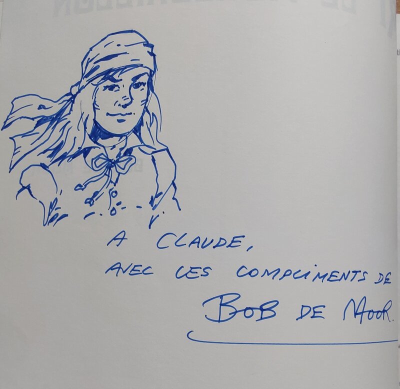 Cori le Moussaillon by Bob De Moor - Sketch