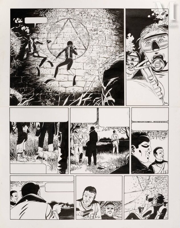 Denis Falque, Le Triangle Secret tome 6 - planche 29 - Comic Strip