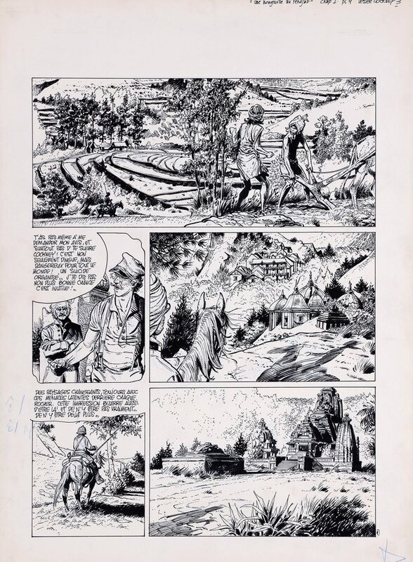 Franz, Une hongroise au Pendjab - Planche originale