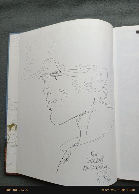 Blueberry by Jean Giraud - Sketch