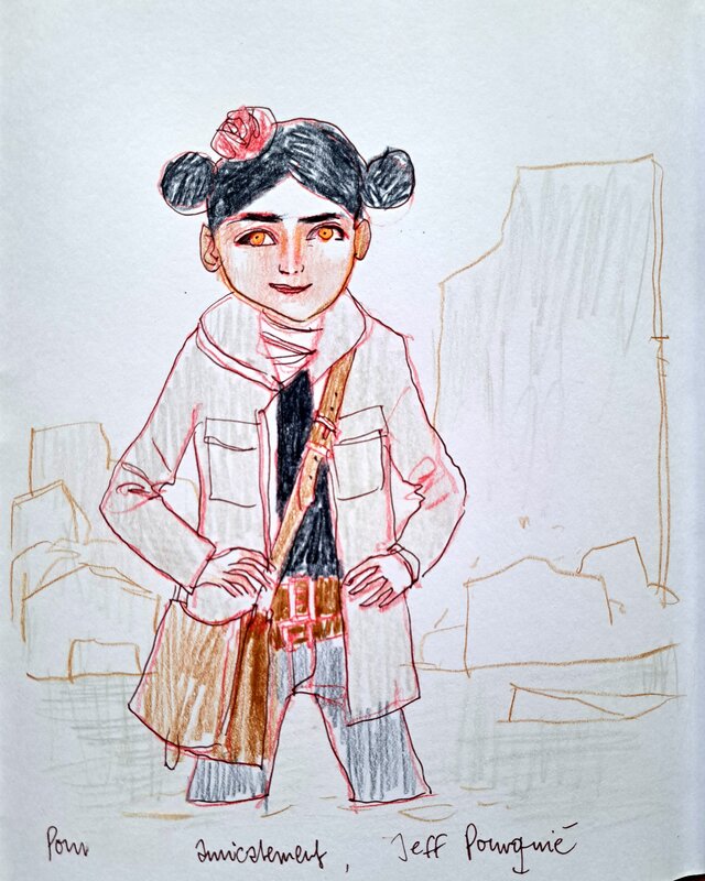 Rita by Jeff Pourquié - Sketch Rita by Jeff Pourquié - Sketch