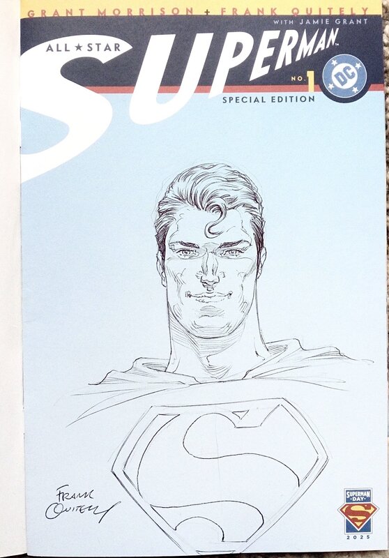 Superman All Star by Frank Quitely - Sketch