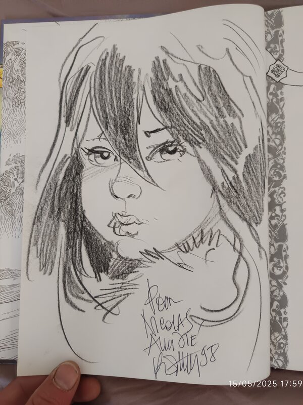 Louve by Grzegorz Rosinski - Sketch