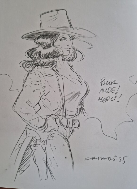 Dédicace de Casado dans Six tome 3 - Sketch