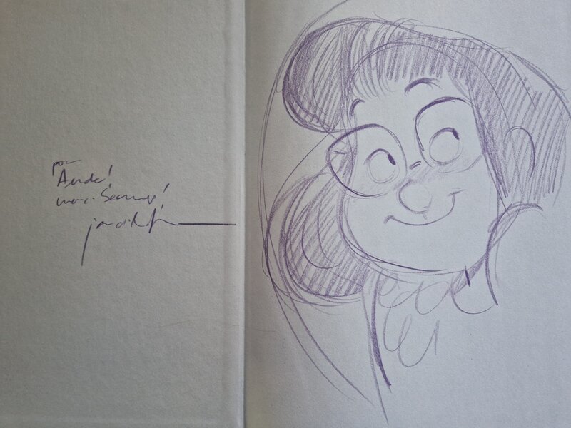 Dédicace de Lafebre dans les beaux étés tome 1 - Dédicace