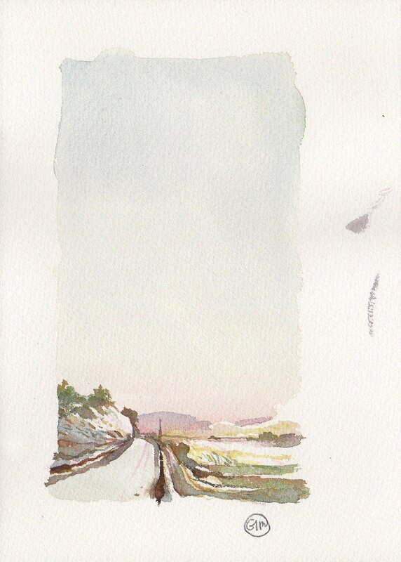 Gipi - Landscape - Original Illustration