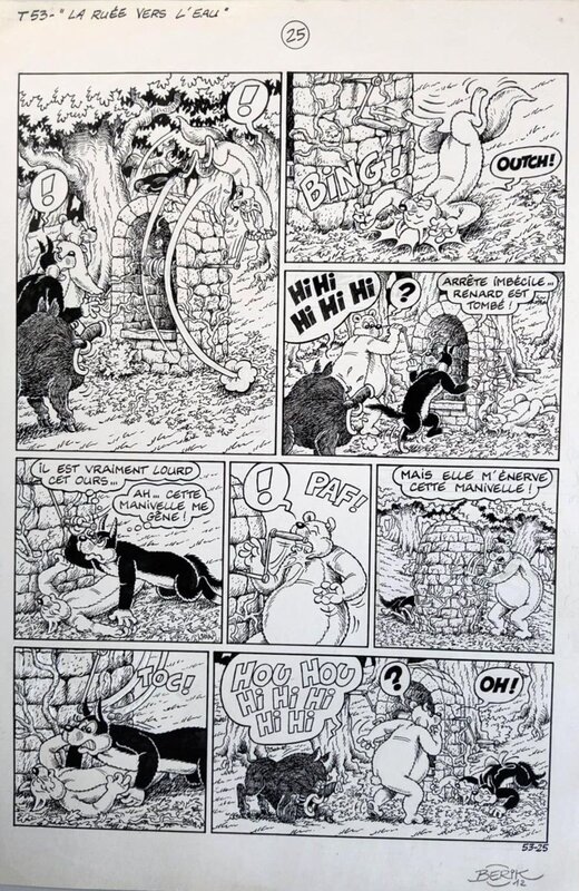 Sylvain et Sylvette by Bérik - Comic Strip