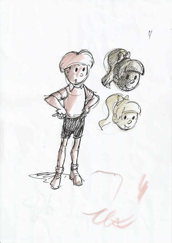 Philippe Delzenne, Jommeke en de Miekes - Comic Strip