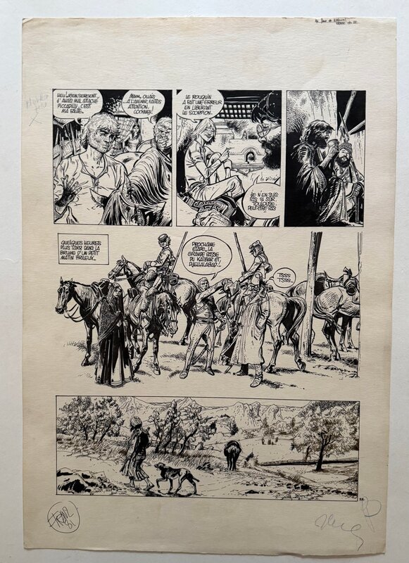 Franz, Lester Cockney - Les Fous de Kaboul - Planche 22 - Planche originale