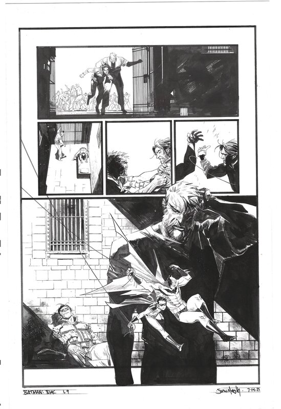 For sale - Sean Murphy, Batman : BWK #1 page 9 - Comic Strip