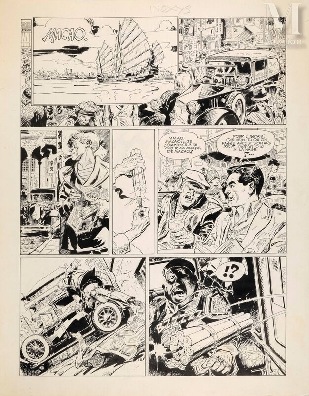 Antonio Parras, Victor Mora, Michèle Barquins, 1986 - Les Inoxydables,  Antonio Parras, Victor Mora, Michèle Barquins, 1986 - Les Inoxydables,