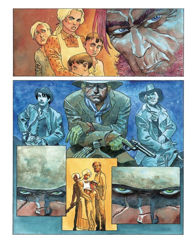 Eduardo Risso, Brian Azzarello, Blood Brothers Mother - Planche originale