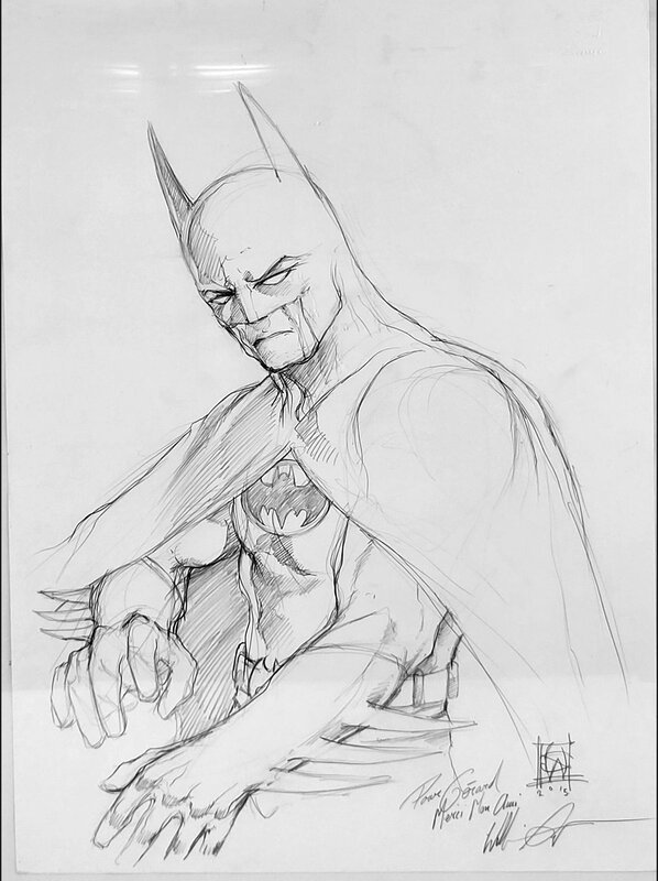 Batman by Will Simpson - Original Illustration