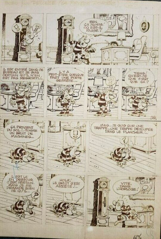 Bobo par Paul Deliège - Planche originale