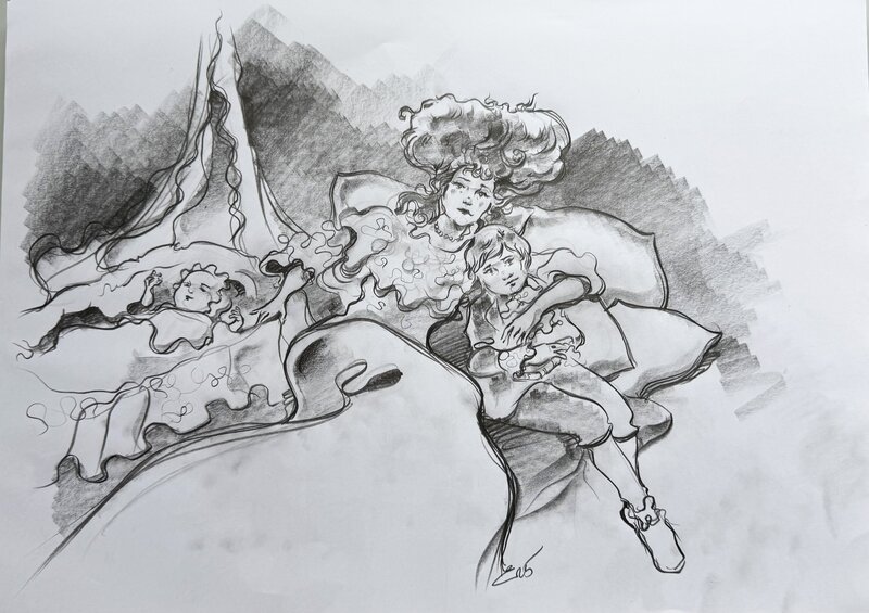 For sale - Barry Lyndon by Stanley Kubrick, Eric Gandois - Original Illustration