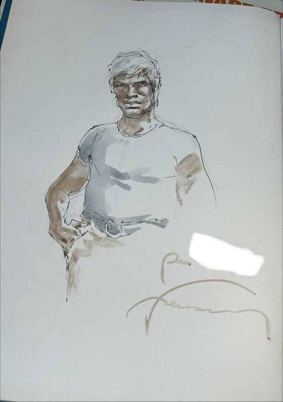 Bernard Prince by Hermann - Sketch