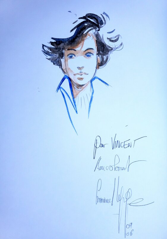 MUCHACHO  T1 by Emmanuel Lepage - Sketch