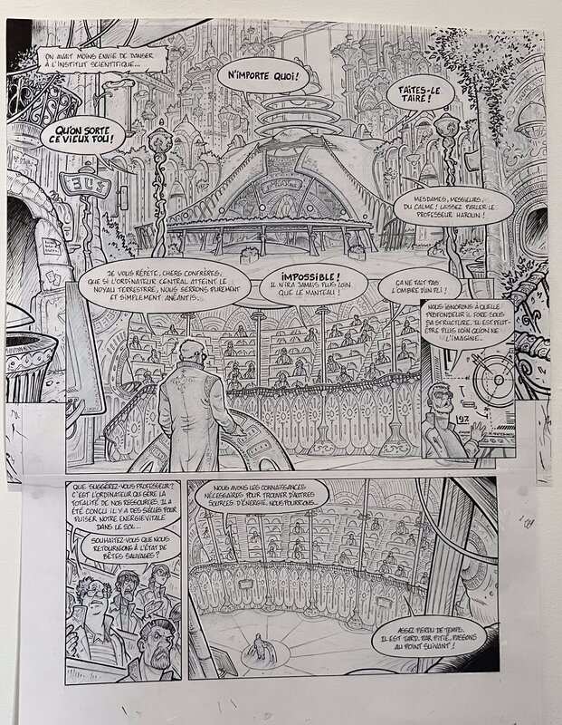 For sale - Siteb, Bernard Swysen, Rescapés d'Eden Editions Soleil p03 - Comic Strip