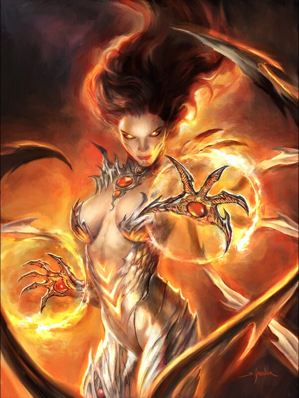En vente - Witchblade Cover par Sébastien Grenier - Couverture originale