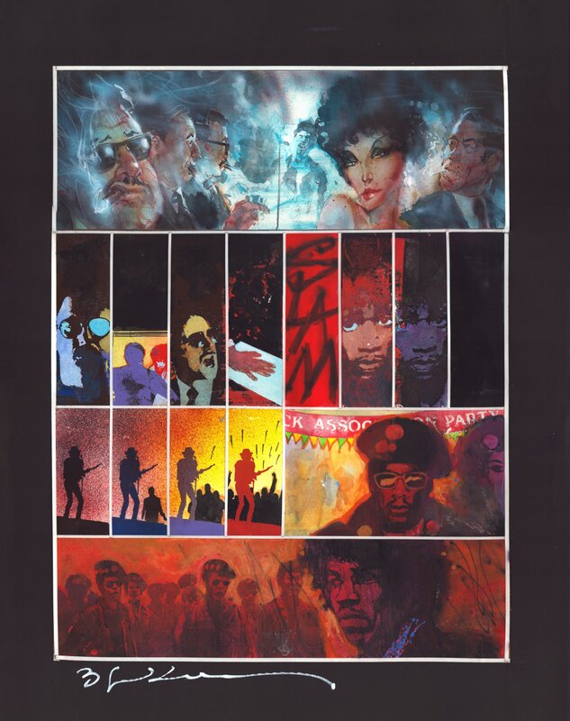 For sale - Voodoo Child by Bill Sienkiewicz - Comic Strip