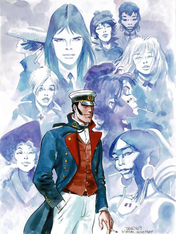 Pierre Taranzano, Souviens-Toi Corto... - Original Illustration