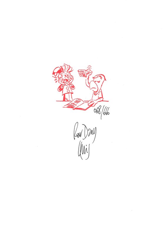 Fabrice Tarrin, Lewis Trondheim, Les secrets du Spirou Classique: Trésor de San Inferno - Dédicace