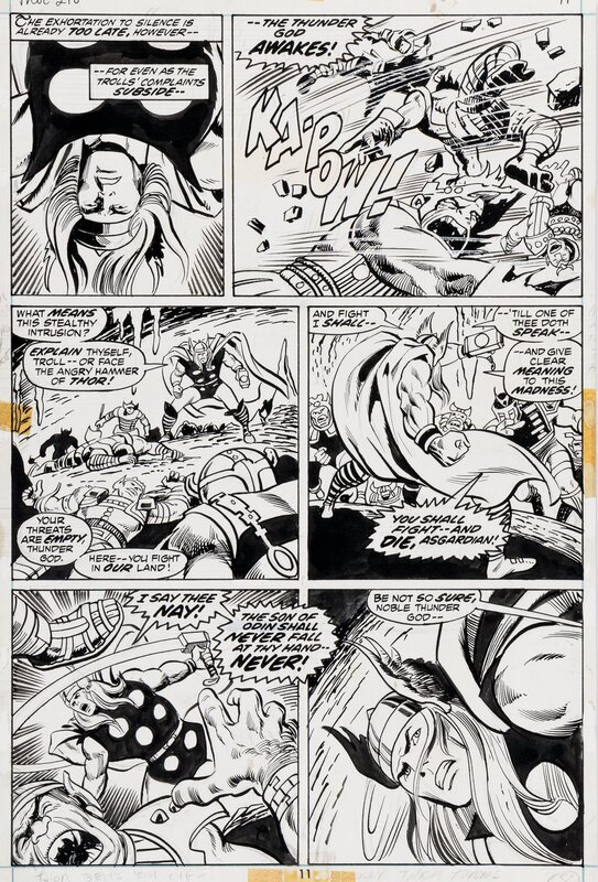 Thor - T210 p8 by John Buscema, Don Perlin, Vince Colletta, Gerry Conway - Comic Strip