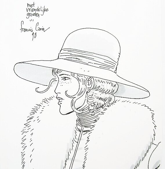 Victor Sackville par Francis Carin - Dédicace Victor Sackville par Francis Carin - Dédicace