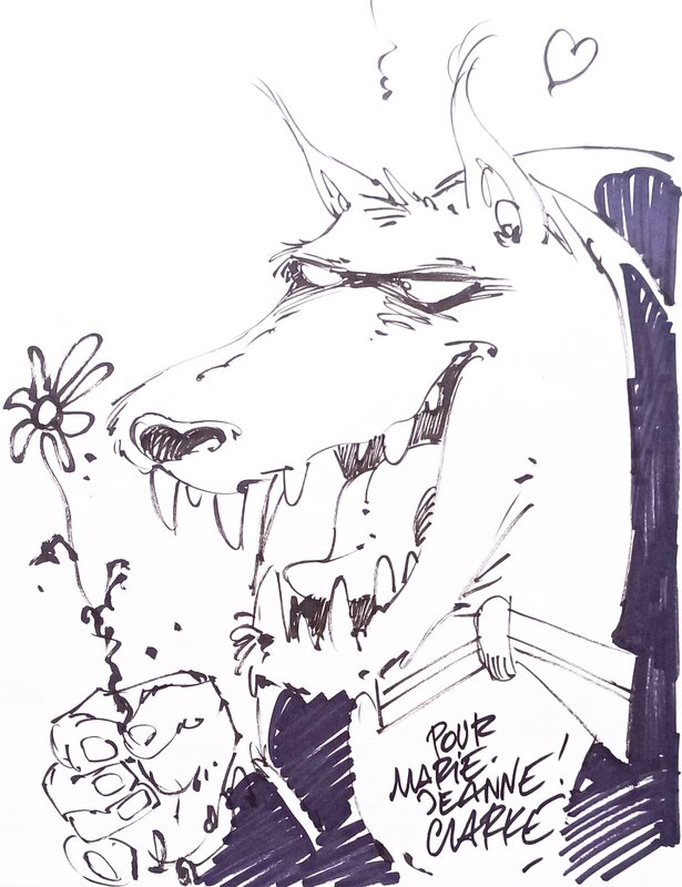 Loup-Garou by Clarke - Sketch