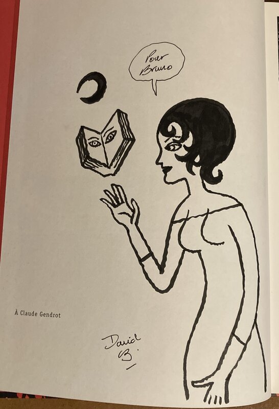 Mina by David B. - Sketch