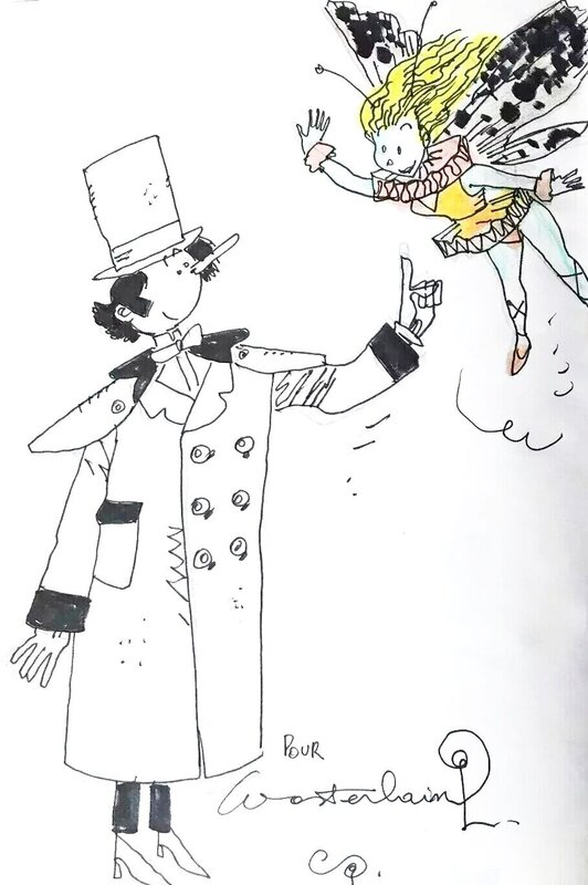 Docteur Poche par Merc Wasterlain - Dédicace Docteur Poche par Merc Wasterlain - Dédicace